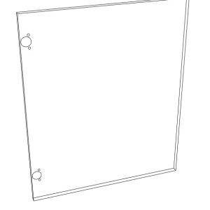 Blum Door Reface Hinged Right