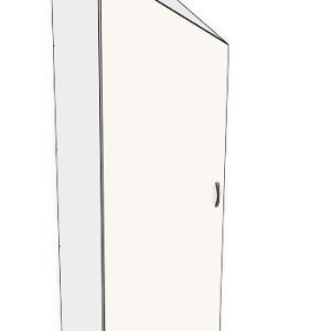 Tall Slopped Right 1 Door Cabinet