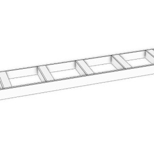 Toe Base Dado With Toe Attached