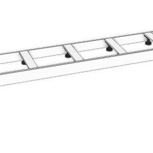 Toe Base With Plastic Legs Attached