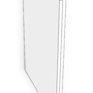 Unfinished Panel Edge 1L-2S