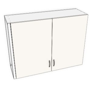 Wall Cabinet 2 Doors Built In Filler Left